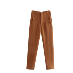 High Waist Trouser CHOCO