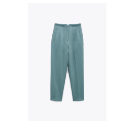 High Waist Trouser MINT GREEN