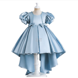 2 12 Years Baby Girl Dress LFormal Evening Wedding Gown Princess Dress Children Clothing Kids Party Dresses 1st Birthday Dress