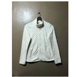 Authentic UNIQLO Polka Dotted Fleece Jacket