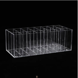 24 Slots Makeup Lipstick Mascara Polish Display Stand Rack Holder Organizer ChiwanjiMakeup